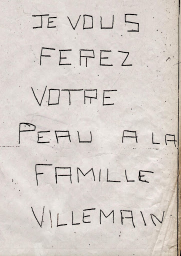 Lettre de menace